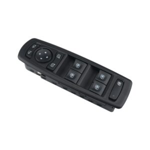 QKLsudua Car Driver Side Electric Master Window Control Switch Button 254000015R Compatible with Ren-Ault Me-Gane La-Guna 2008-2016
